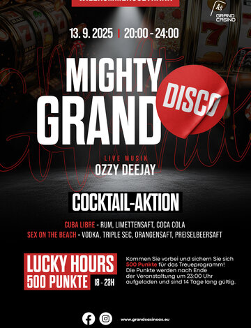 MIGHTY GRAND! DISCO