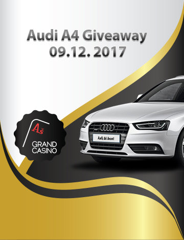 Audi A4 Giveaway