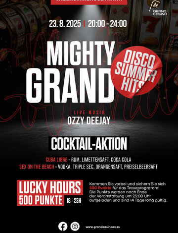 MIGHTY GRAND! DISCO SUMMER HITS